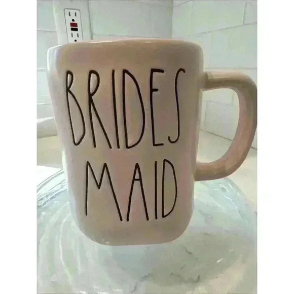 Bridesmaid Rae Dunn Pink Artisan Collection Mug Bachelorette Wedding Gift - Picture 7 of 9